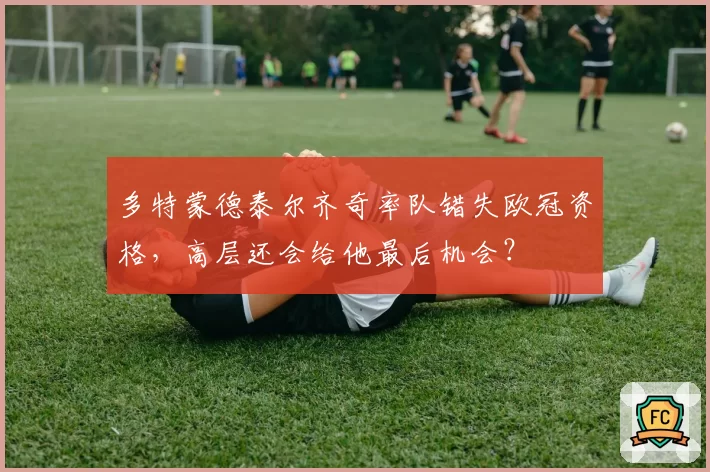 多特蒙德泰尔齐奇率队错失欧冠资格,高层还会给他最后机会?